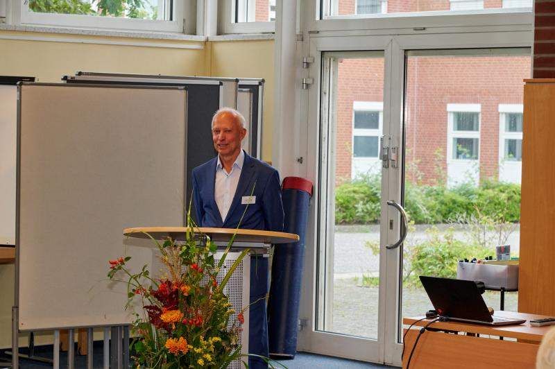 LVE – Vorsitzender Johann Böhling begrüßt die Staatssekretärin im MELUND Dr. Dorit Kuhnt